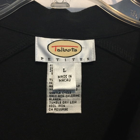 Talbots Black Jacket - Picture 11 of 15